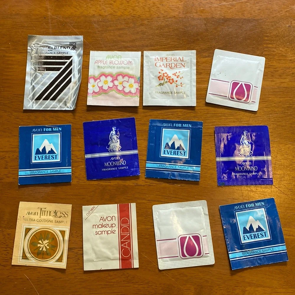 Avon 12 Vintage Samples